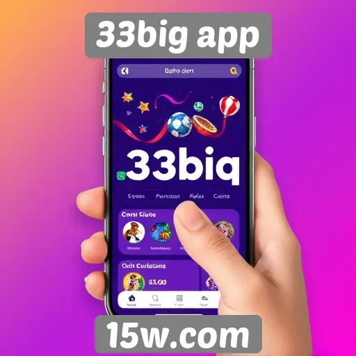 Explorando a interface do usuário do 33big app